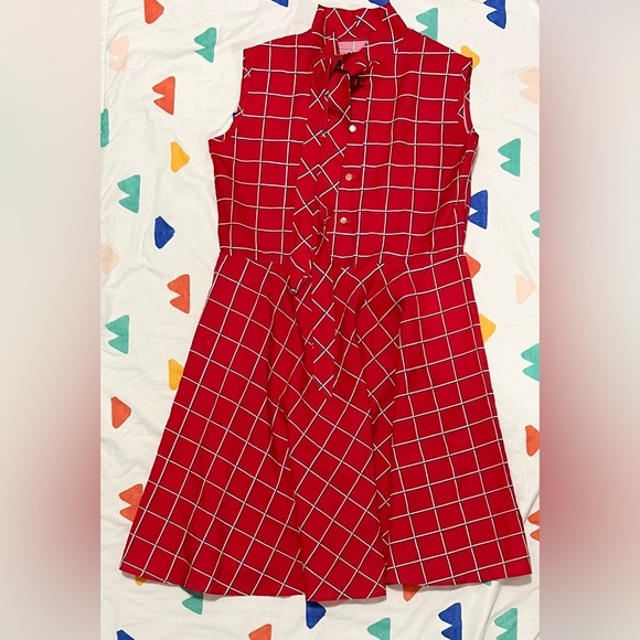 Vintage Grid Mini Dress - Picture 5 of 6